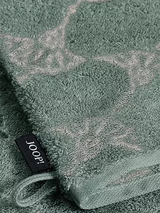 JOOP | Gant de toilette Cornflower 16x22cm Noir | hellgrün